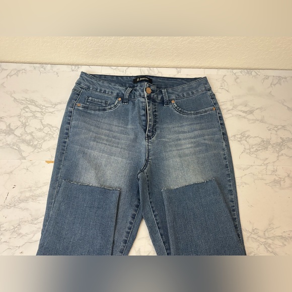 d. jeans Women’s Ankle Jeans Blue Wash Sz 6P Stretch Denim Skinny Ankle - Picture 3 of 5